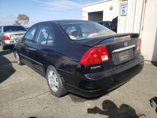 Photo 2 from auction – 2001 HONDA CIVIC with VIN 2HGES16281H512084