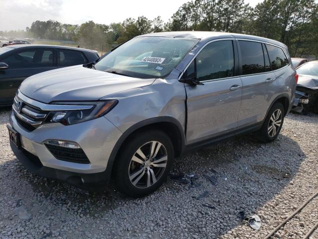 HONDA PILOT EX 2017 with VIN 5FNYF5H34HB021735 - Photo from auction