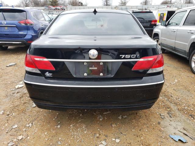 Photo 6 from auction – 2006 BMW 750 I with VIN WBAHL83556DT07162