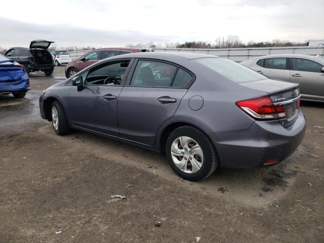 Photo 2 from auction – 2014 HONDA CIVIC LX with VIN 2HGFB2F57EH529873