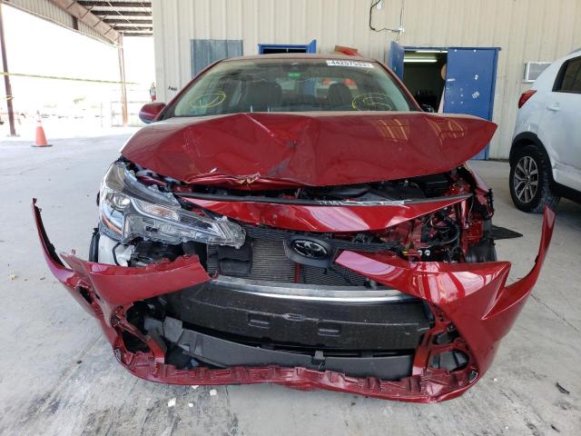 Photo 5 from auction – 2022 TOYOTA COROLLA LE with VIN 5YFEPMAE3NP368477