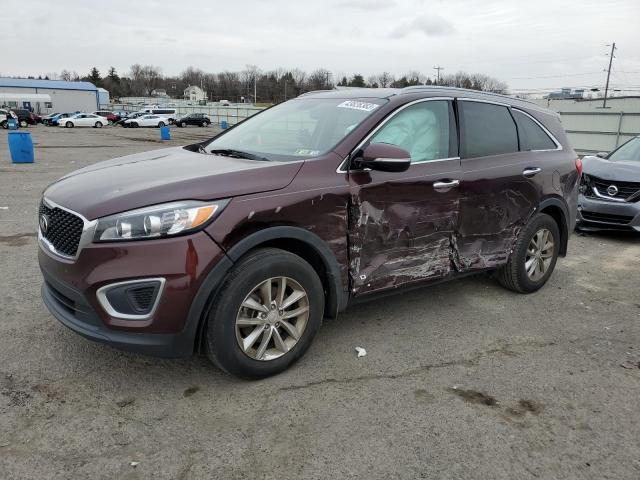 KIA SORENTO LX 2017 with VIN 5XYPGDA37HG324143 - Photo from auction