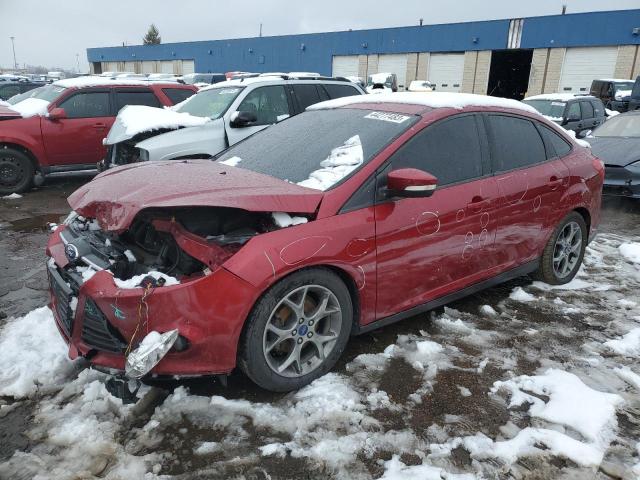 FORD FOCUS SE 2014 with VIN 1FADP3F28EL206816 - Photo from auction
