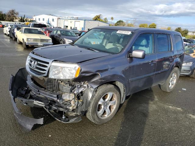 HONDA PILOT EX 2014 with VIN 5FNYF3H48EB012433 - Photo from auction