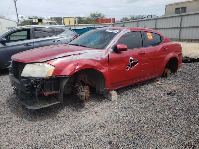 DODGE AVENGER SX 2013 with VIN 1C3CDZCG1DN585294 - Photo from auction