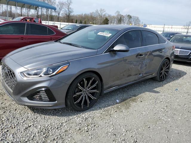 HYUNDAI SONATA SE 2018 with VIN 5NPE34AF8JH701039 - Photo from auction