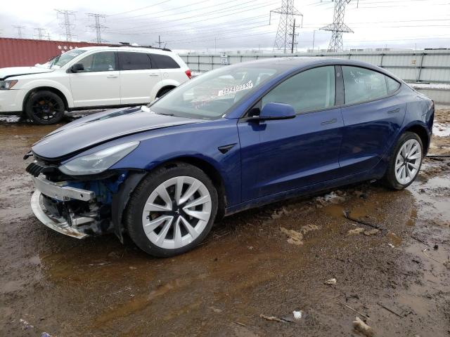 TESLA MODEL 3 2022 with VIN 5YJ3E1EB2NF290653 - Photo from auction