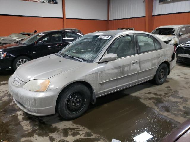 HONDA CIVIC LX 2002 with VIN 2HGES16882H951517 - Photo from auction