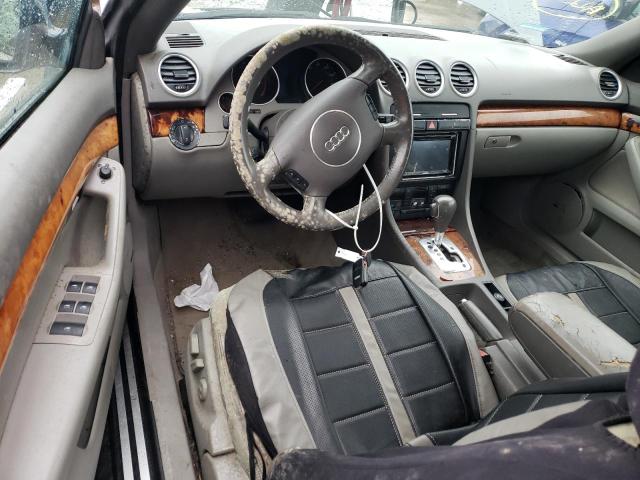 Photo 8 from auction – 2003 AUDI A4 3.0 CAB with VIN WAUAT48H03K023684