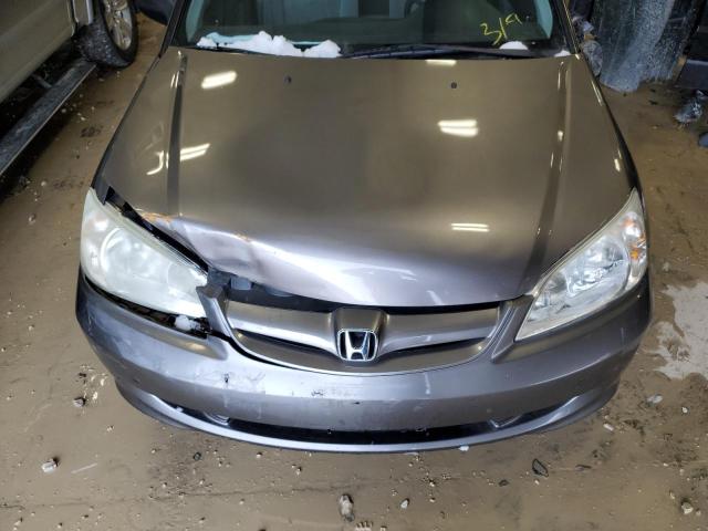 Photo 11 from auction – 2004 HONDA CIVIC LX with VIN 2HGES16554H610729