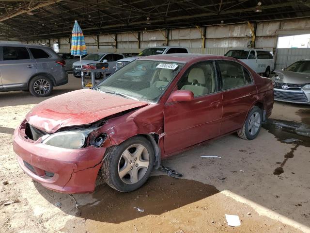 HONDA CIVIC 4D 2005 with VIN 2HGES268X5H549959 - Photo from auction