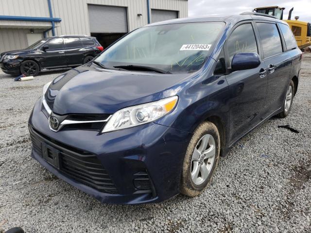 TOYOTA SIENNA LE 2018 with VIN 5TDKZ3DC1JS930234 - Photo from auction