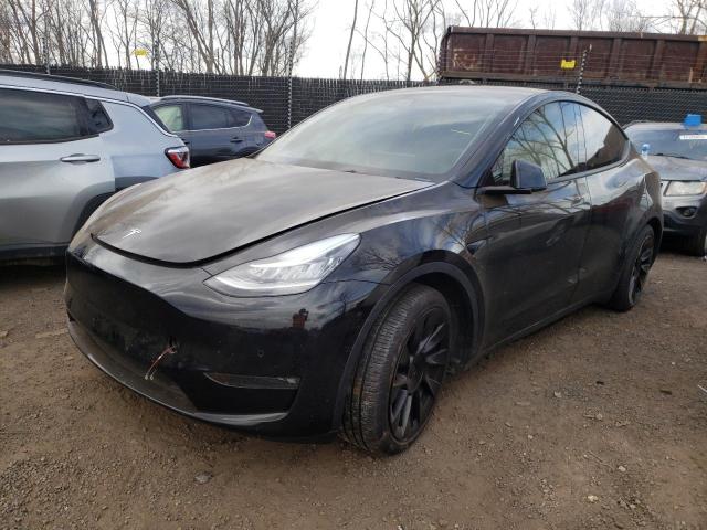 TESLA MODEL Y 2022 with VIN 7SAYGDEE4NF448473 - Photo from auction