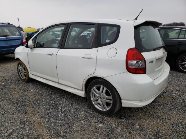 Photo 2 from auction – 2007 HONDA FIT S with VIN JHMGD38697S041236