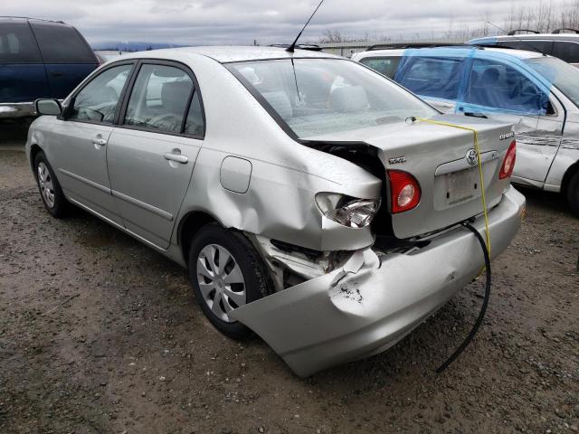 Photo 2 from auction – 2004 TOYOTA COROLLA CE with VIN JTDBR38E142020557