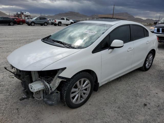 HONDA CIVIC EXL 2012 with VIN 2HGFB2F97CH308645 - Photo from auction
