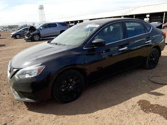 NISSAN SENTRA S 2018 with VIN 3N1AB7AP2JY281764 - Photo from auction