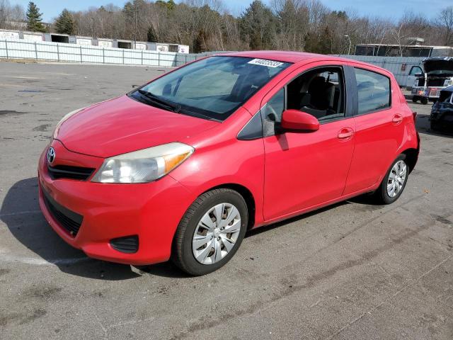 TOYOTA YARIS 2012 with VIN JTDKTUD30CD534625 - Photo from auction