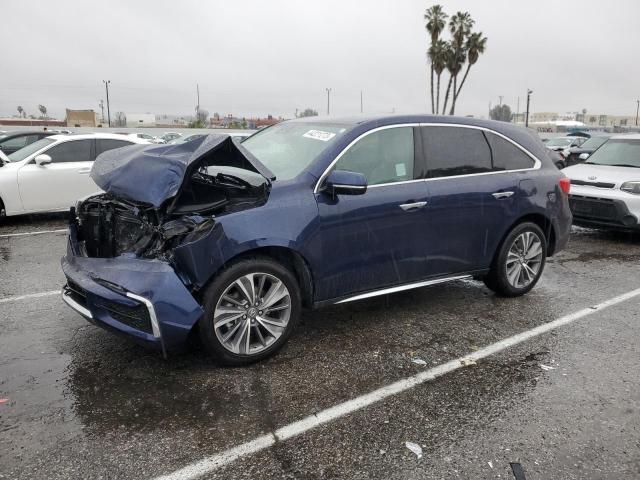 ACURA MDX TECHNO 2018 with VIN 5J8YD3H57JL009708 - Photo from auction