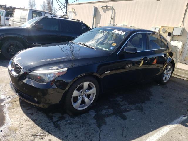 BMW 525 I 2007 with VIN WBANE53517CW66088 - Photo from auction
