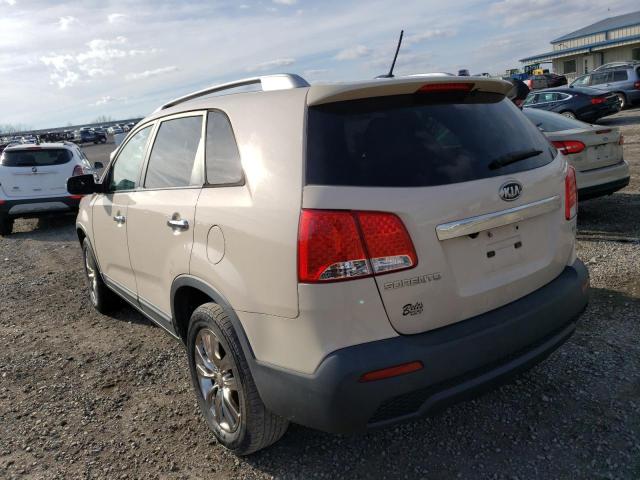 Photo 2 from auction – 2011 KIA SORENTO EX with VIN 5XYKU4A15BG030314