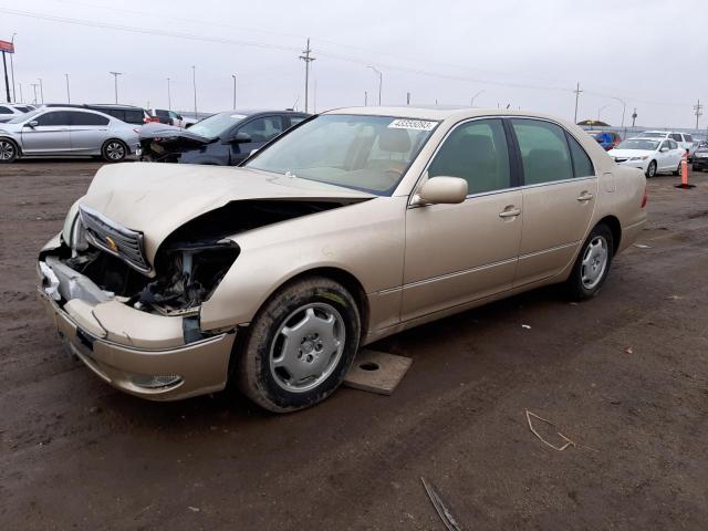 LEXUS LS 430 2002 with VIN JTHBN30F720059533 - Photo from auction