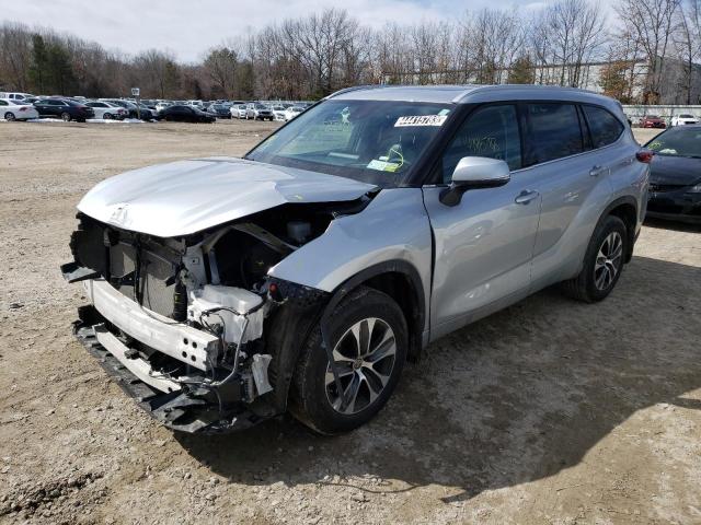 TOYOTA HIGHLANDER 2022 with VIN 5TDGZRBH4NS575878 - Photo from auction