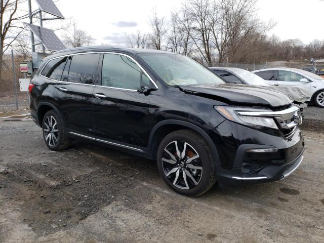 Photo 4 from auction – 2022 HONDA PILOT TOUR with VIN 5FNYF6H62NB059170
