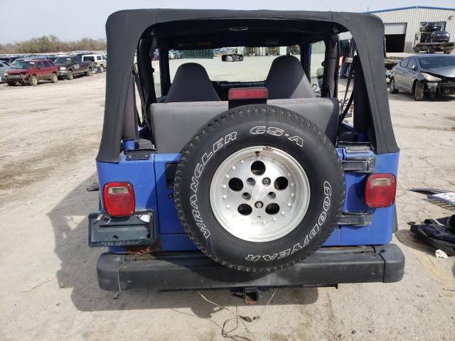 Photo 6 from auction – 1998 JEEP WRANGLER / with VIN 1J4FY19S9WP746101