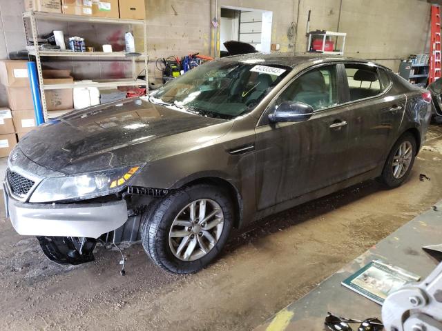 KIA OPTIMA LX 2013 with VIN 5XXGM4A7XDG243647 - Photo from auction