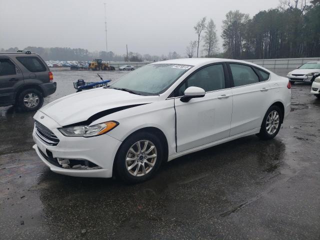 FORD FUSION S 2017 with VIN 3FA6P0G73HR369624 - Photo from auction