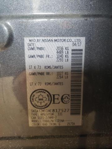 Photo 14 from auction – 2017 NISSAN ROGUE S with VIN 5N1AT2MT1HC817527