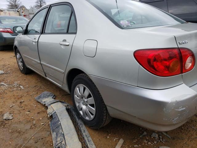 Photo 2 from auction – 2004 TOYOTA COROLLA CE with VIN 2T1BR38E44C215361