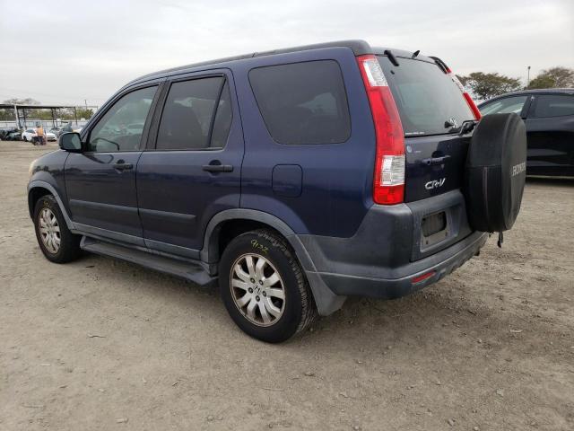 Photo 2 from auction – 2006 HONDA CR-V EX with VIN JHLRD78826C043554