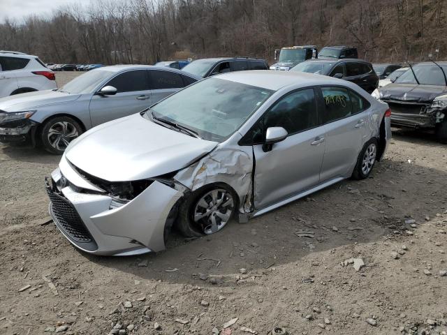 TOYOTA COROLLA LE 2021 with VIN 5YFEPMAE9MP179993 - Photo from auction