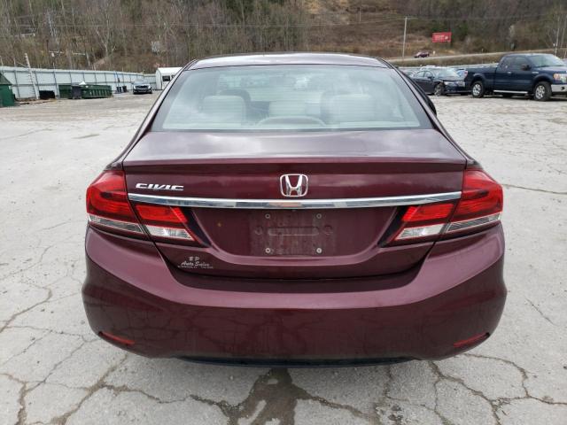 Photo 6 from auction – 2013 HONDA CIVIC LX with VIN 19XFB2F58DE025793