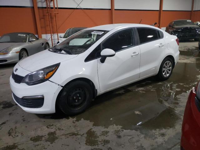 KIA RIO LX 2016 with VIN KNADM4A30G6580974 - Photo from auction