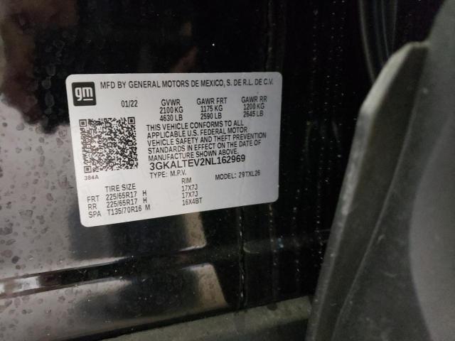 Photo 14 from auction – 2022 GMC TERRAIN SL with VIN 3GKALTEV2NL162969