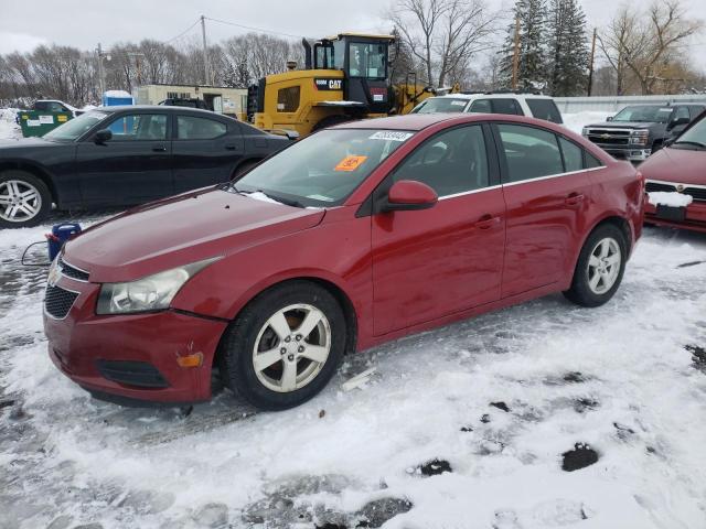 CHEVROLET CRUZE LT 2012 with VIN 1G1PF5SC6C7172250 - Photo from auction