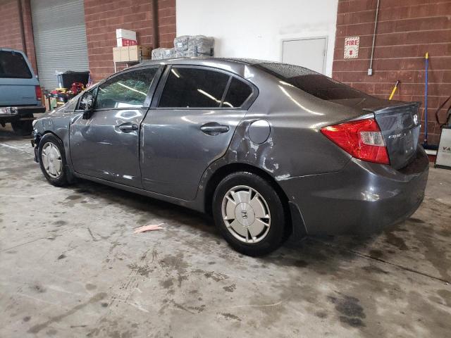Photo 2 from auction – 2012 HONDA CIVIC HF with VIN 2HGFB2F60CH545113