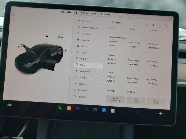 Photo 9 from auction – 2022 TESLA MODEL Y with VIN 7SAYGDEFXNF468218