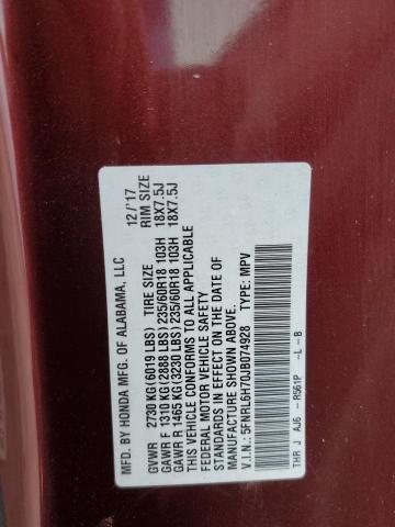 Photo 14 from auction – 2018 HONDA ODYSSEY EX with VIN 5FNRL6H70JB074928