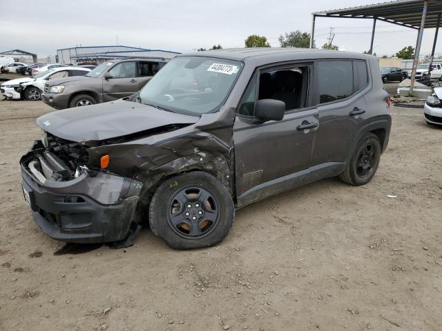 JEEP RENEGADE S 2016 with VIN ZACCJAAT8GPC95734 - Photo from auction