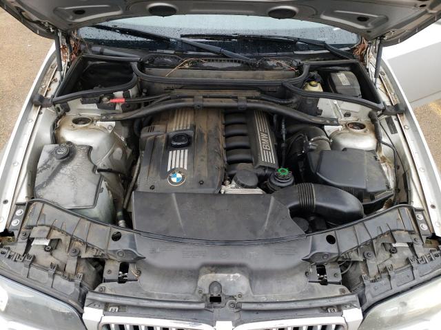 Photo 11 from auction – 2007 BMW X3 3.0SI with VIN WBXPC93487WF26995