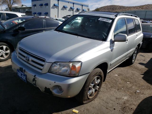 TOYOTA HIGHLANDER 2007 with VIN JTEEP21A870229360 - Photo from auction