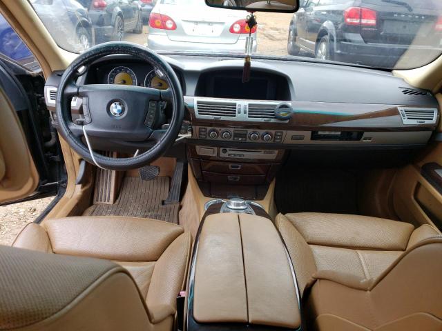 Photo 8 from auction – 2006 BMW 750 I with VIN WBAHL83556DT07162