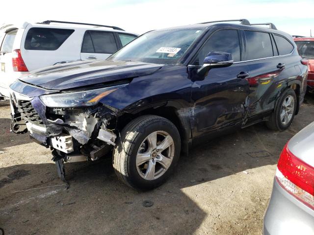 TOYOTA HIGHLANDER 2022 with VIN 5TDBZRBH2NS190331 - Photo from auction