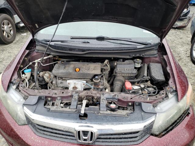 Photo 11 from auction – 2012 HONDA CIVIC EX with VIN 2HGFB2F87CH512739