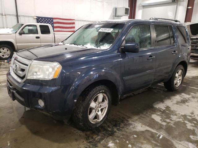 HONDA PILOT EX 2010 with VIN 5FNYF4H45AB001972 - Photo from auction