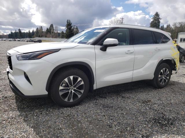 Photo 1 from auction – 2022 TOYOTA HIGHLANDER with VIN 5TDHZRBH4NS162086